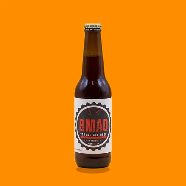 Birra artigianale Amber Strong Ale confezione da 6 bottiglie da 33 cl, Vol 7% - Bmad.Shop