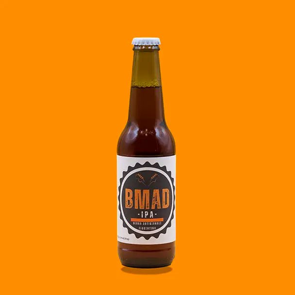 Birra artigianale IPA confezione da 6 bottiglie da 33 cl, Vol 6% - Bmad.Shop